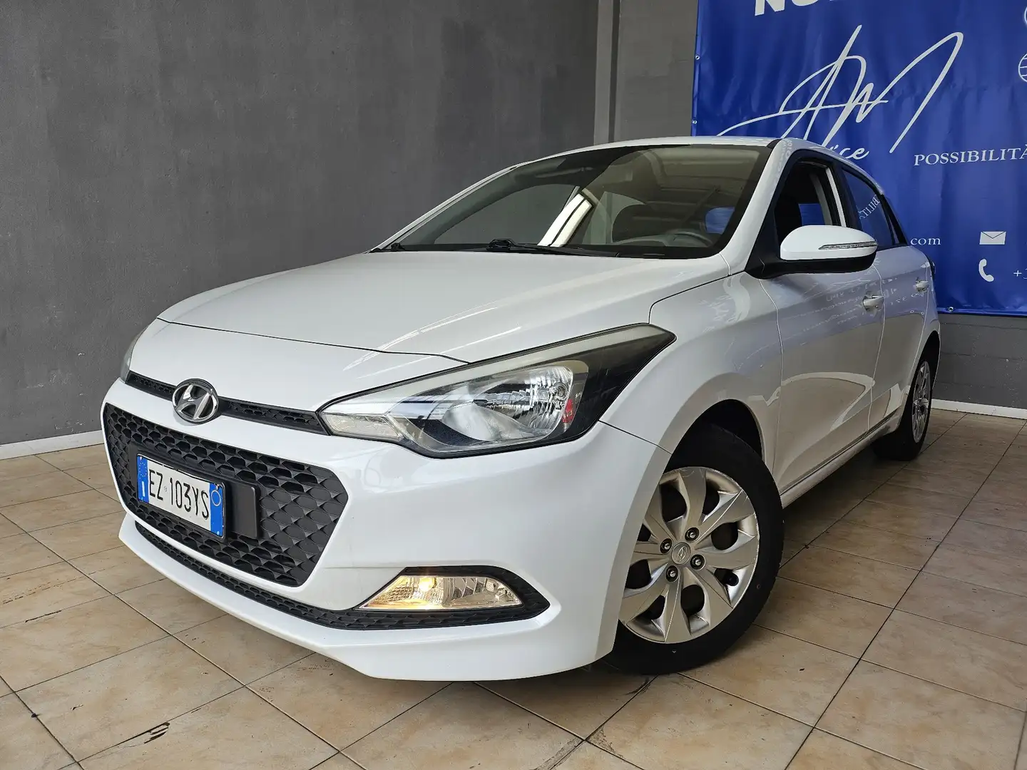Hyundai i20 i20 5p 1.1 crdi Comfort 75cv Bianco - 1
