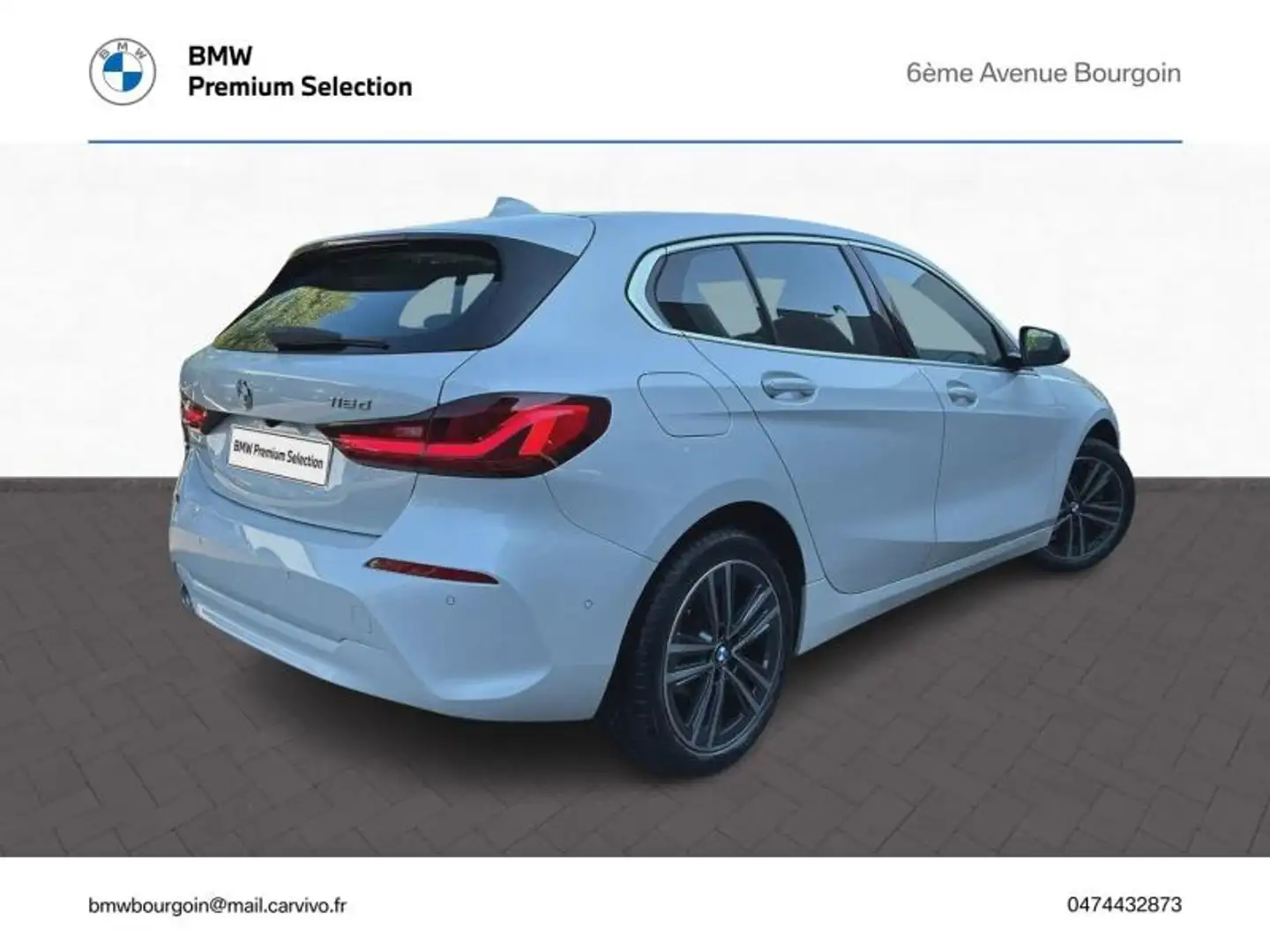 BMW 116 116dA 116ch Business Design DKG7 Bianco - 2