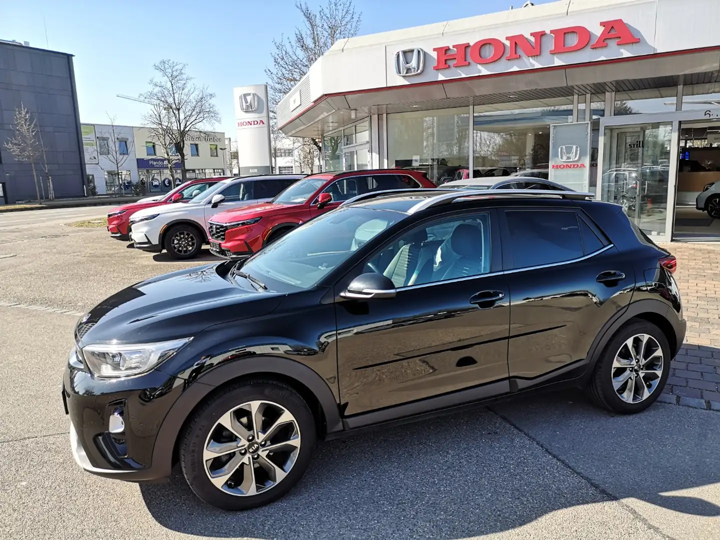 Kia Stonic 1.0 T-GDI AHK Navi Kam. Sitz+Lenkradheiz. Černá - 2