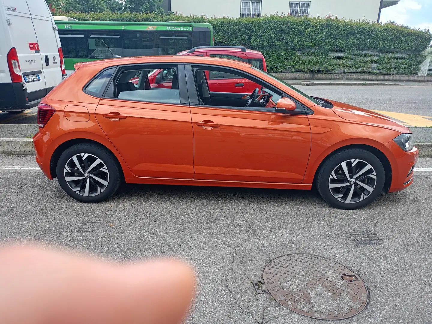 Volkswagen Polo 5p 1.0 tsi Highline 115cv dsg Arancione - 2