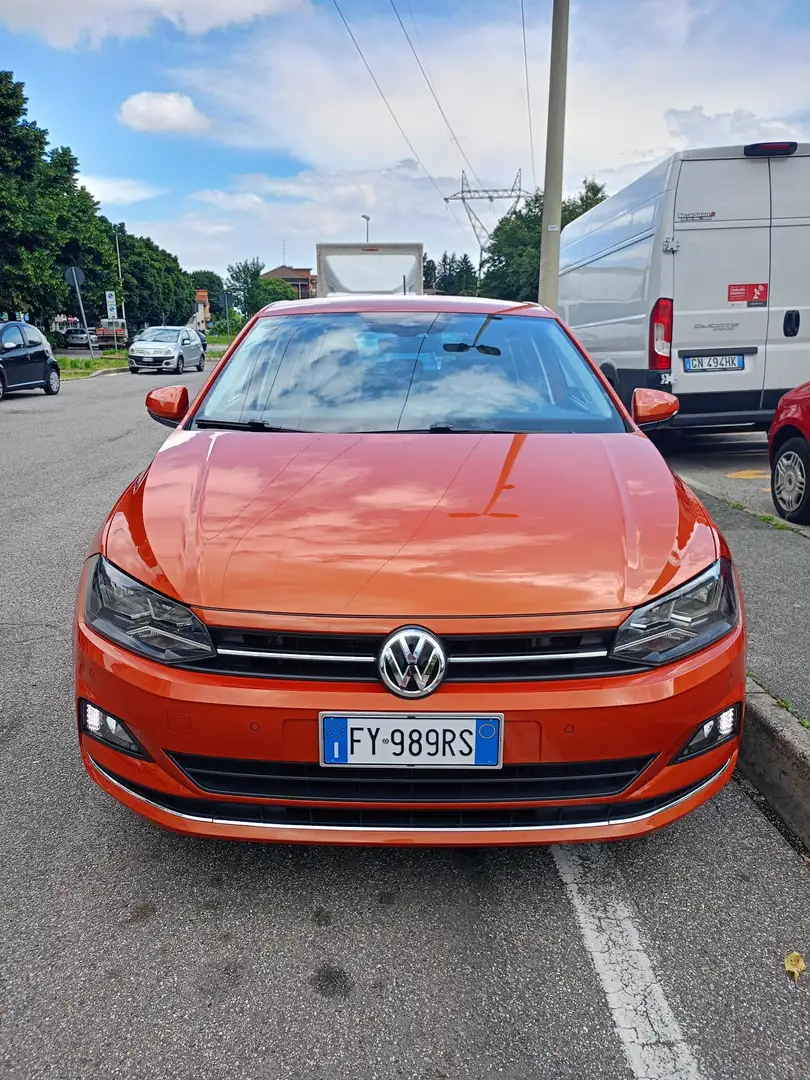 Volkswagen Polo 5p 1.0 tsi Highline 115cv dsg Arancione - 1