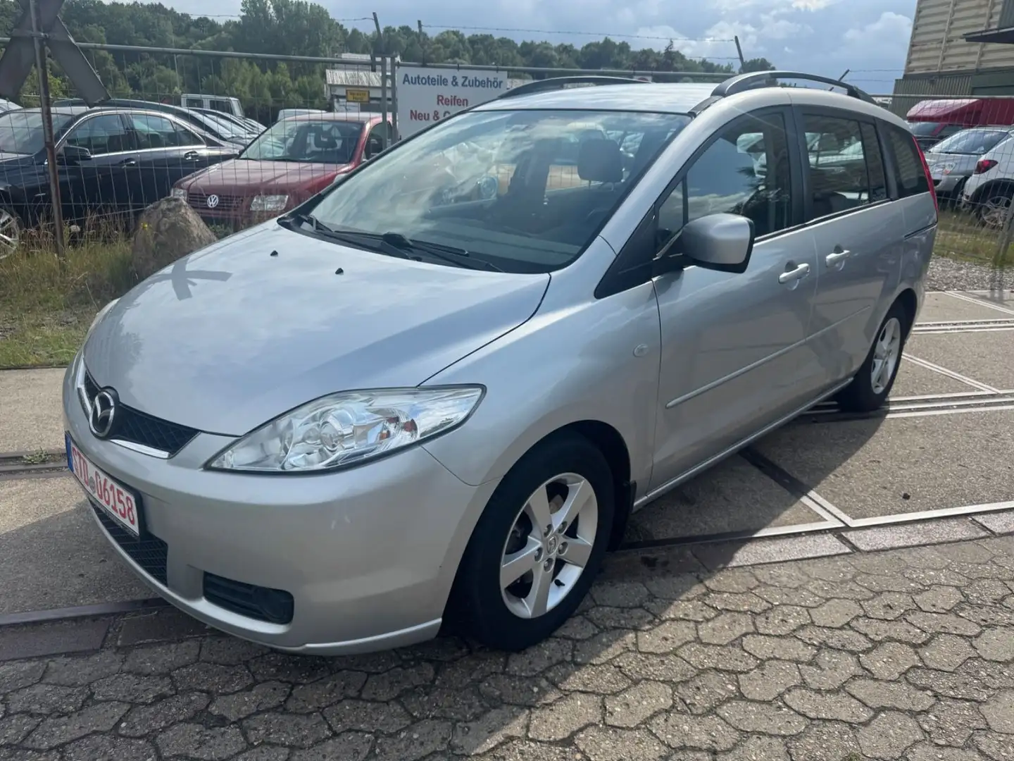 Mazda 5 Lim. 2.0 Exclusive*AHK*7-Sitzer*Klimatr*Alu* Silber - 1