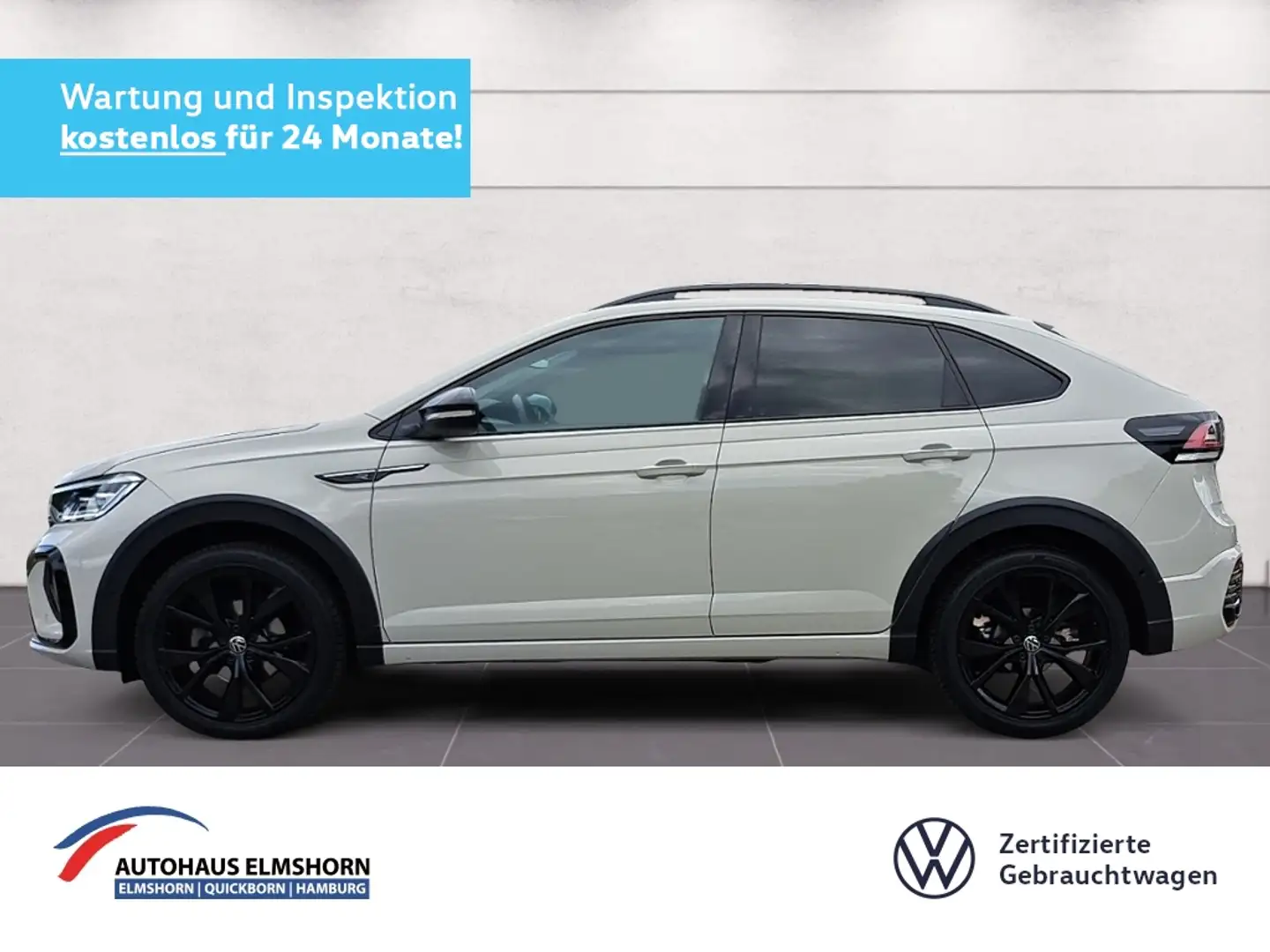 Volkswagen Taigo R-Line 1.5 TSI DSG NAV KAM ACC DWA PDC SHZ Grau - 1