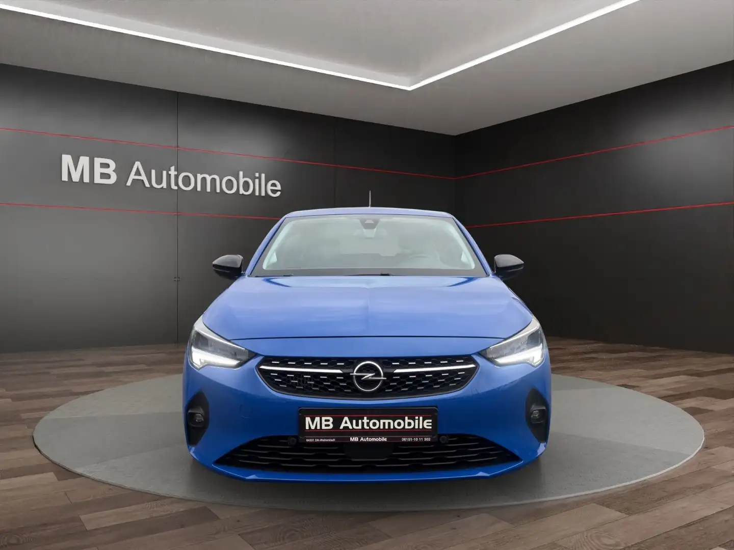 Opel Corsa F Elegance 1.Hand LED/Klimaa/Navi/R-Kamera Blu/Azzurro - 2