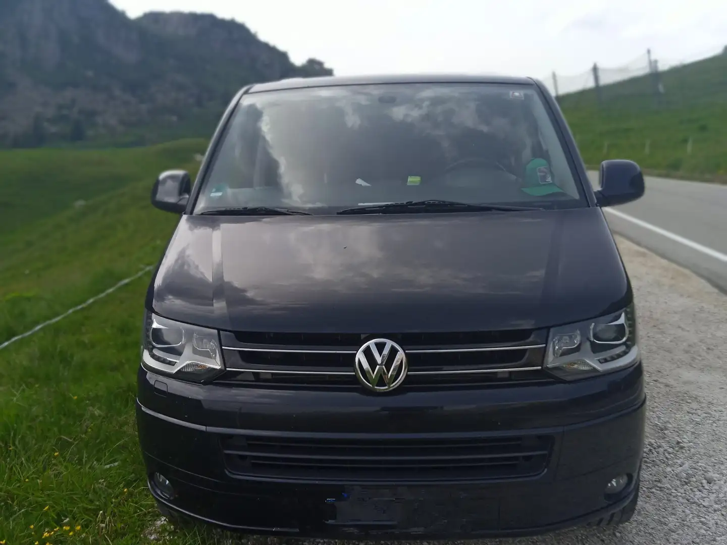 Volkswagen T5 VW T5 Caravelle camper p.l. Noir - 1