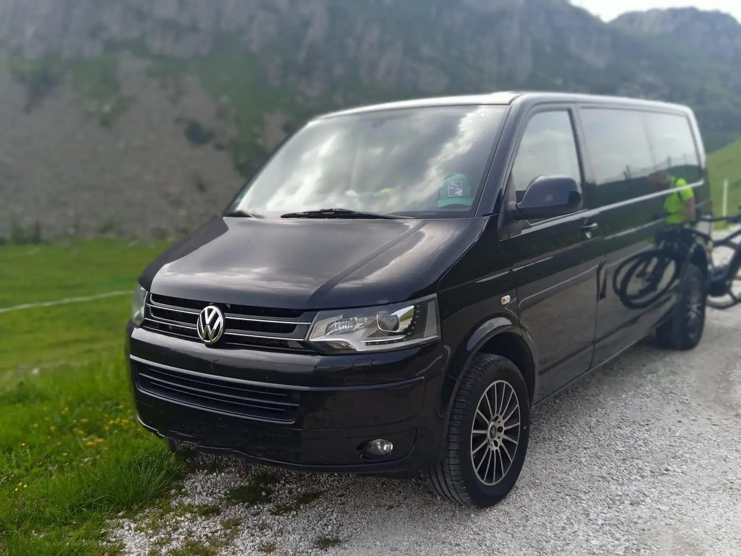 Volkswagen T5 VW T5 Caravelle camper p.l. Noir - 2