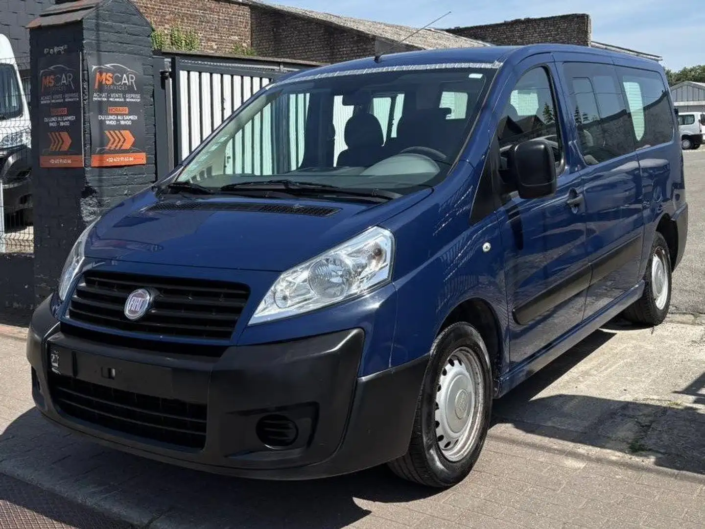 Fiat Scudo 2.0, 6 places assises, feuille rose dispo Синий - 1