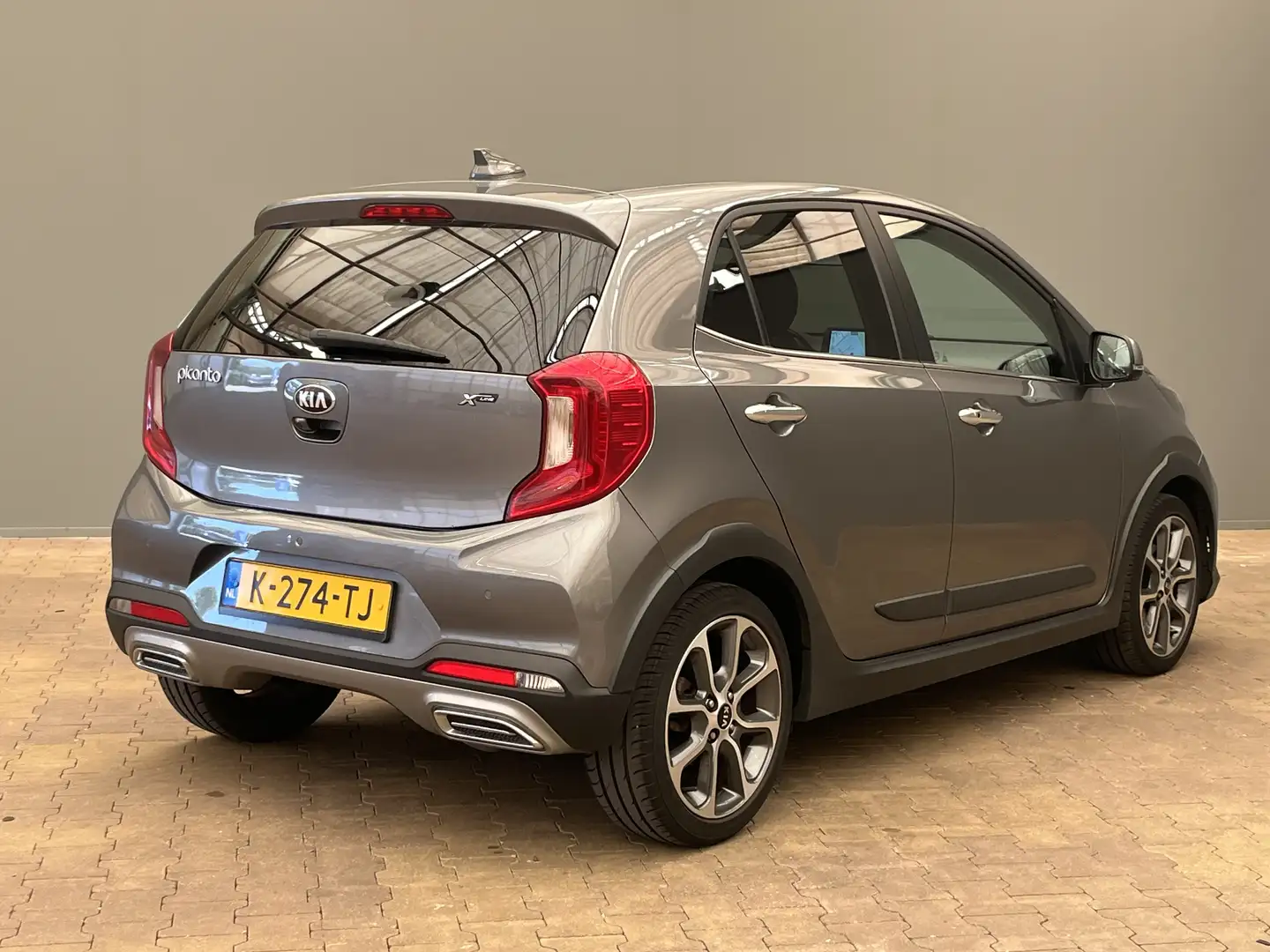 Kia Picanto X-Line X-Line|Stuur&Stoelverwarming|Apple&Android Gris - 2