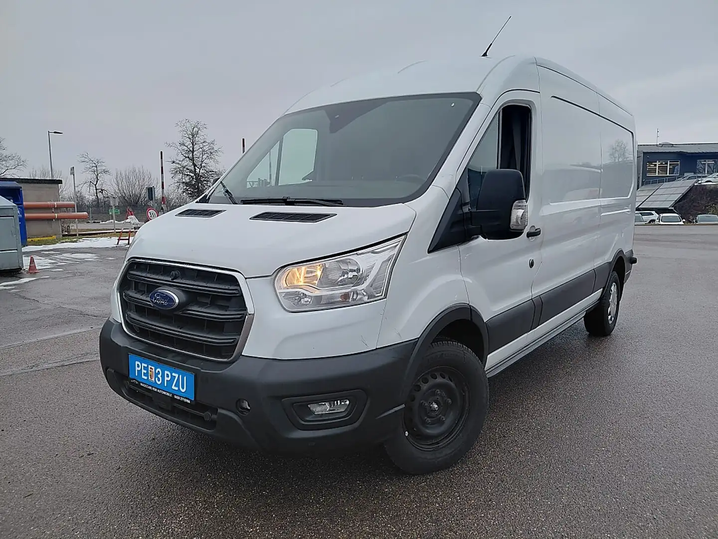 Ford Transit Kasten 2,0 EcoBlue HD L3H2 350 Weiß - 1