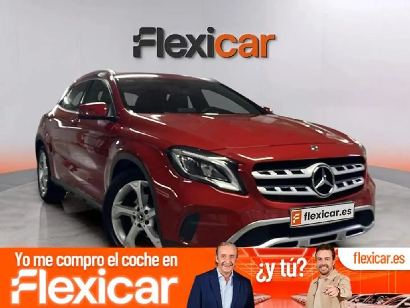 Mercedes-Benz GLA 200 d Rojo - 1