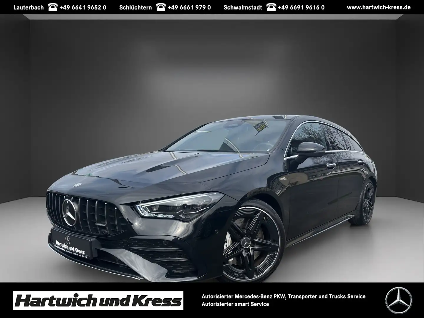 Mercedes-Benz CLA 35 AMG AMG CLA 35 SB 4Matic+ Pano+AHK+Totwinkel+Ambiente+ Černá - 1