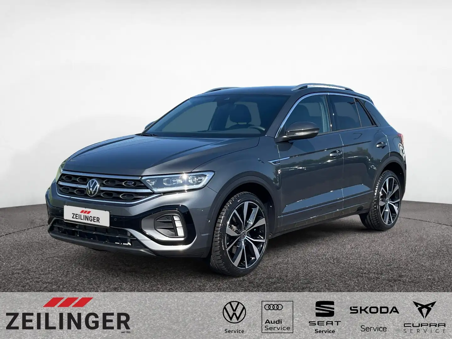 Volkswagen T-Roc R-Line 4Mo TSI DSG|NAVI|KAMERA|IQ.DRIVE Grau - 1