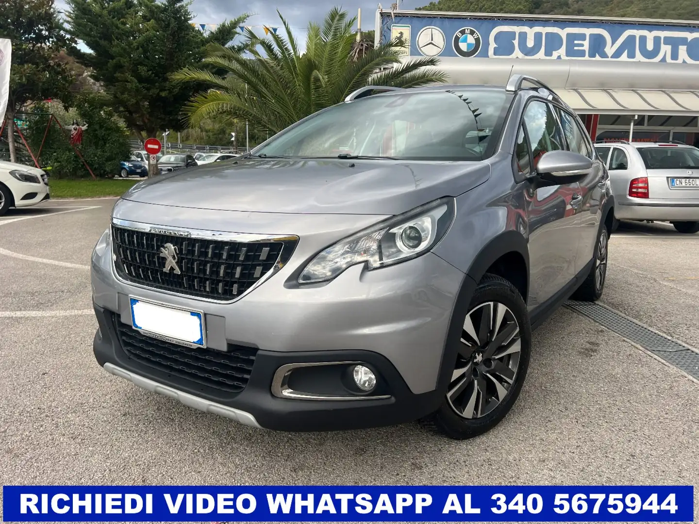 Peugeot 2008 BlueHDi 100 Active S&S Grigio - 2