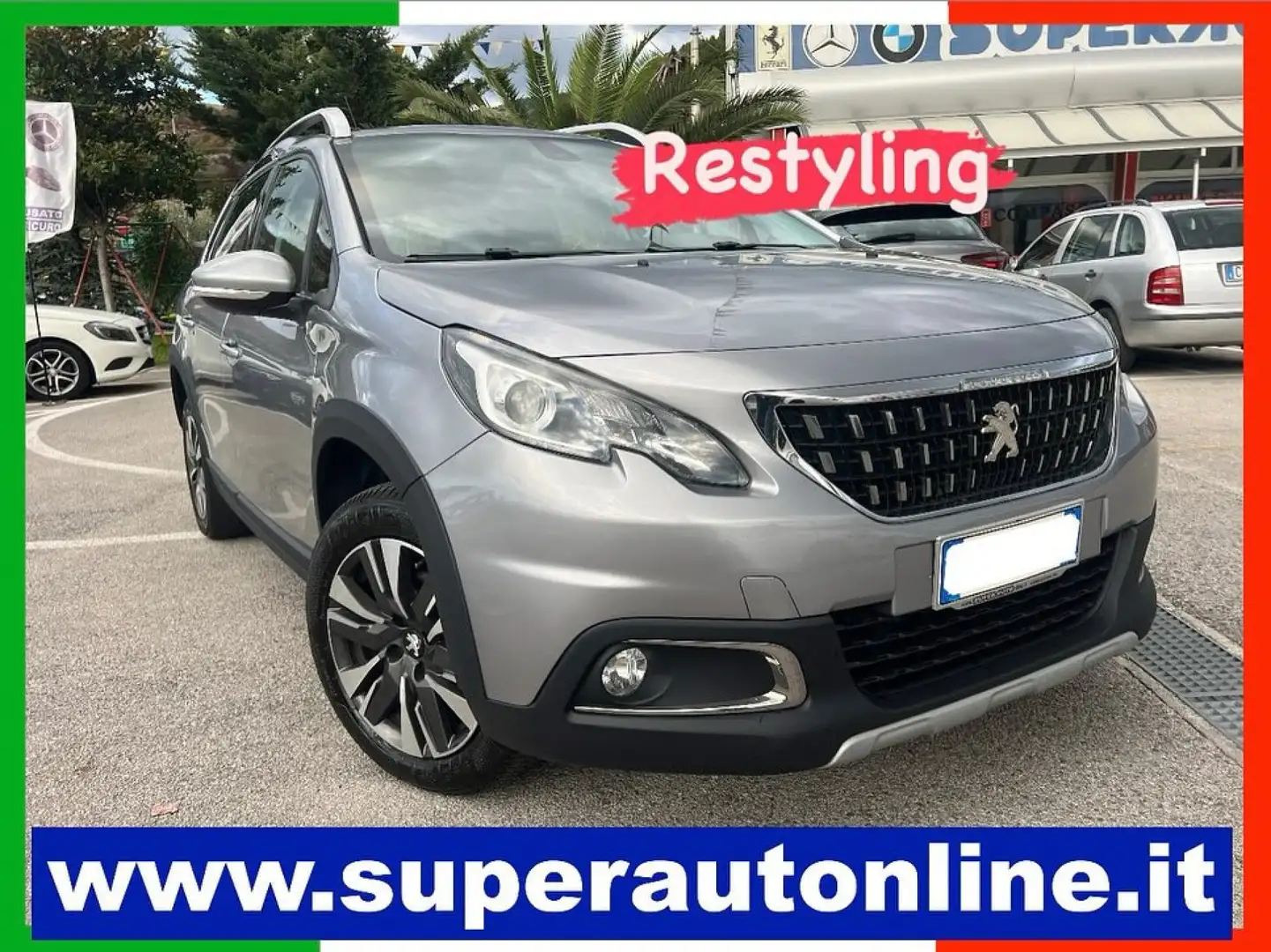 Peugeot 2008 BlueHDi 100 Active S&S Grigio - 1