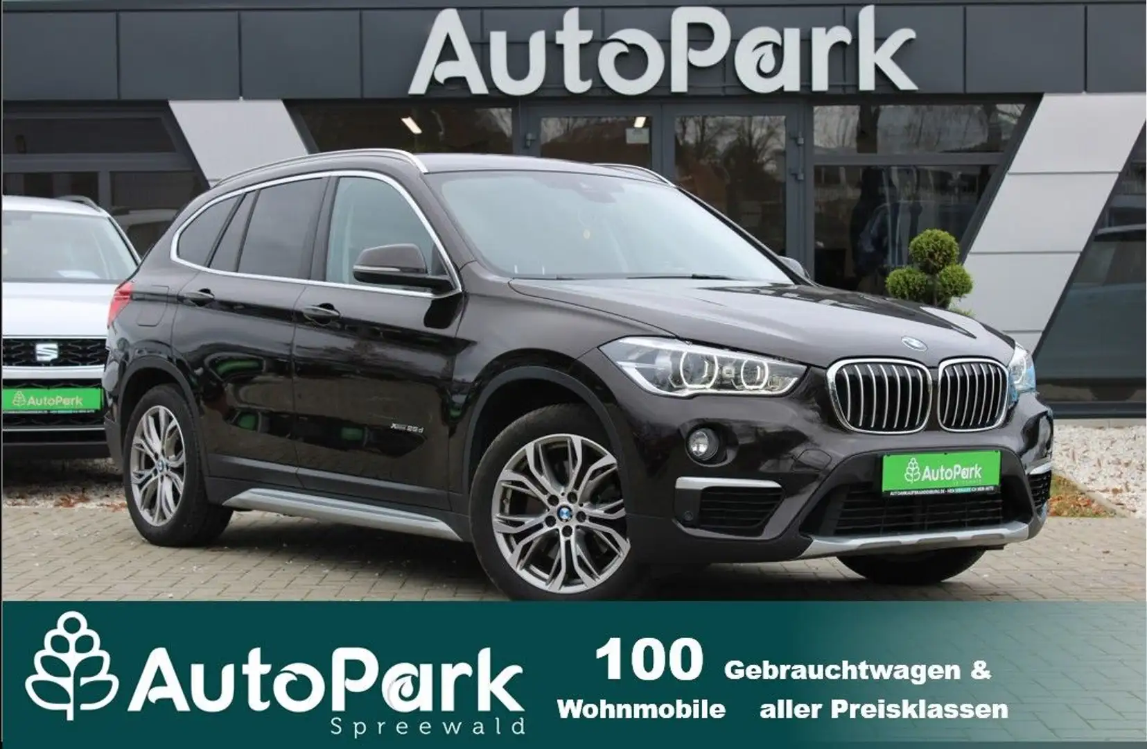 BMW X1 Baureihe X1 xDrive 25d xLine Brun - 1