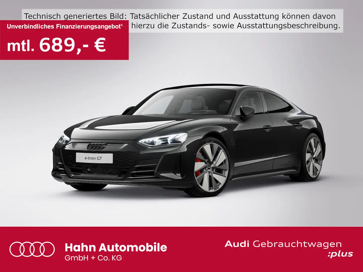 Audi e-tron GT S-tronic HUD B&O Matrix 360° Schwarz - 1