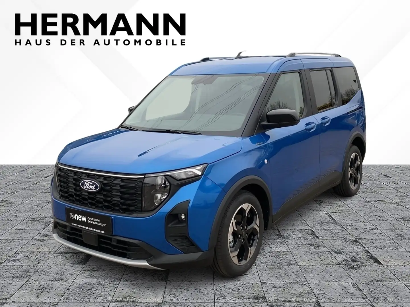 Ford Tourneo Courier 1.0 EcoBoost Active *NAVI*SYNC Bleu - 1