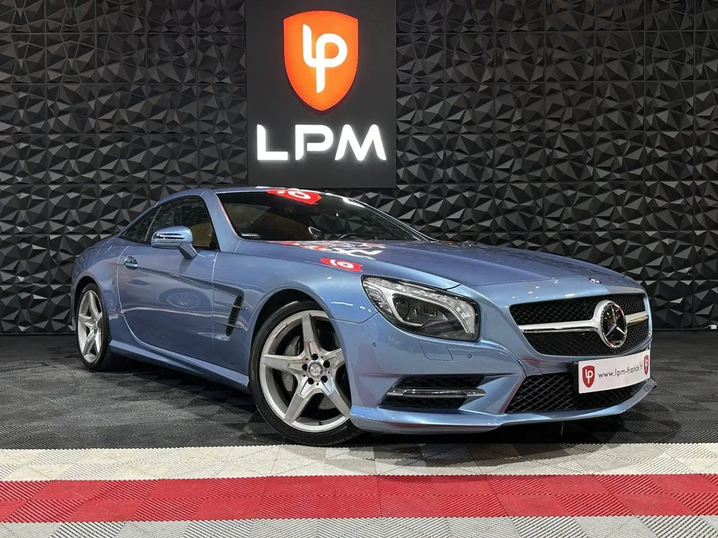 Mercedes-Benz SL 500 III (R231) 500 7G-Tronic %2B Bleu - 1