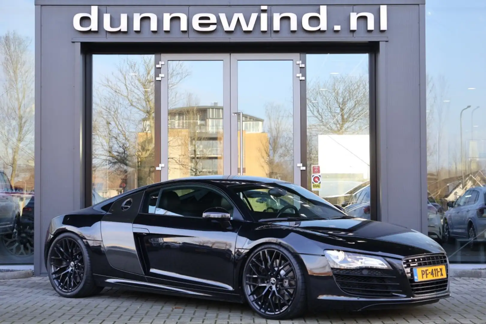 Audi R8 4.2 V8 FSI *CARBON*SPORTUITLAAT*GOEDE STAAT* Schwarz - 1