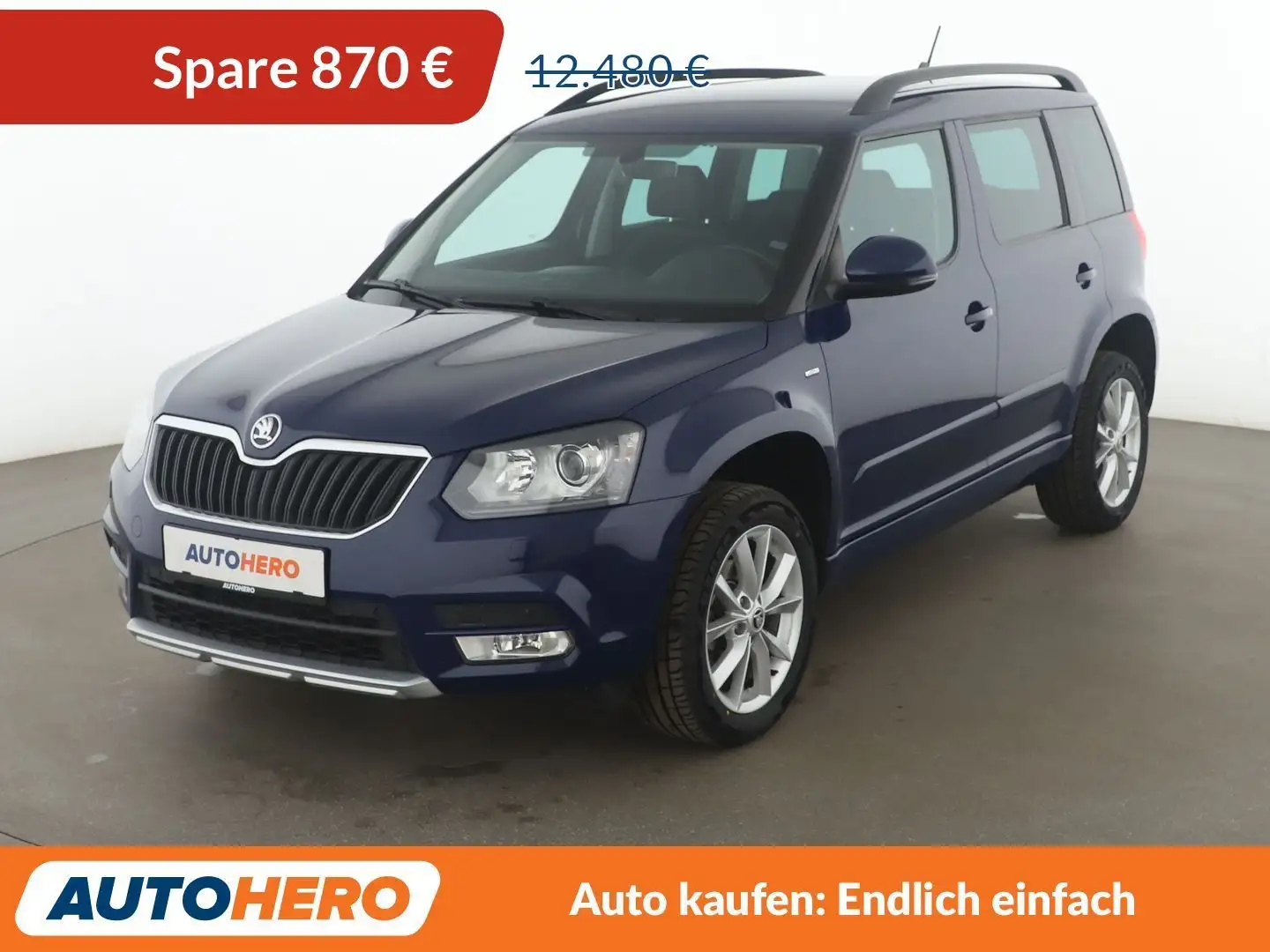 Skoda Yeti 1.2 TSI Joy*XENON*TEMPO*PDC*SHZ*KLIMA*GARANTIE* Blau - 1