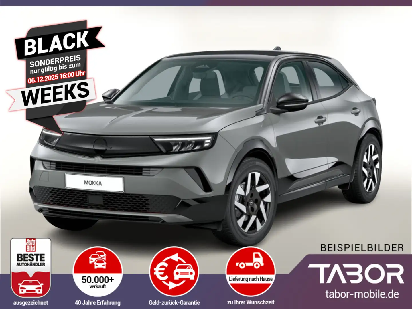 Opel Mokka 1.2 130 AT8 GS Kam PDC BlackP 17Z UVP-32%* Grau - 1