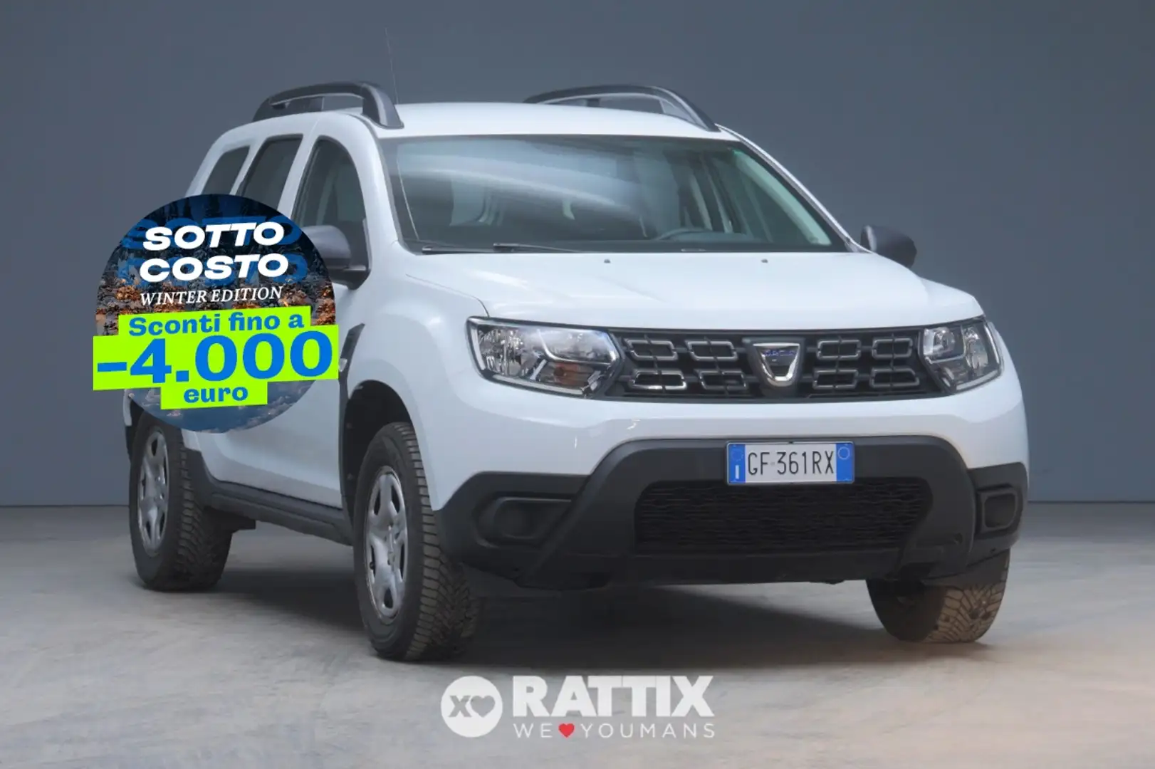 Dacia Duster 1.5 BlueDCI 115CV Essential 4x4 Bílá - 1