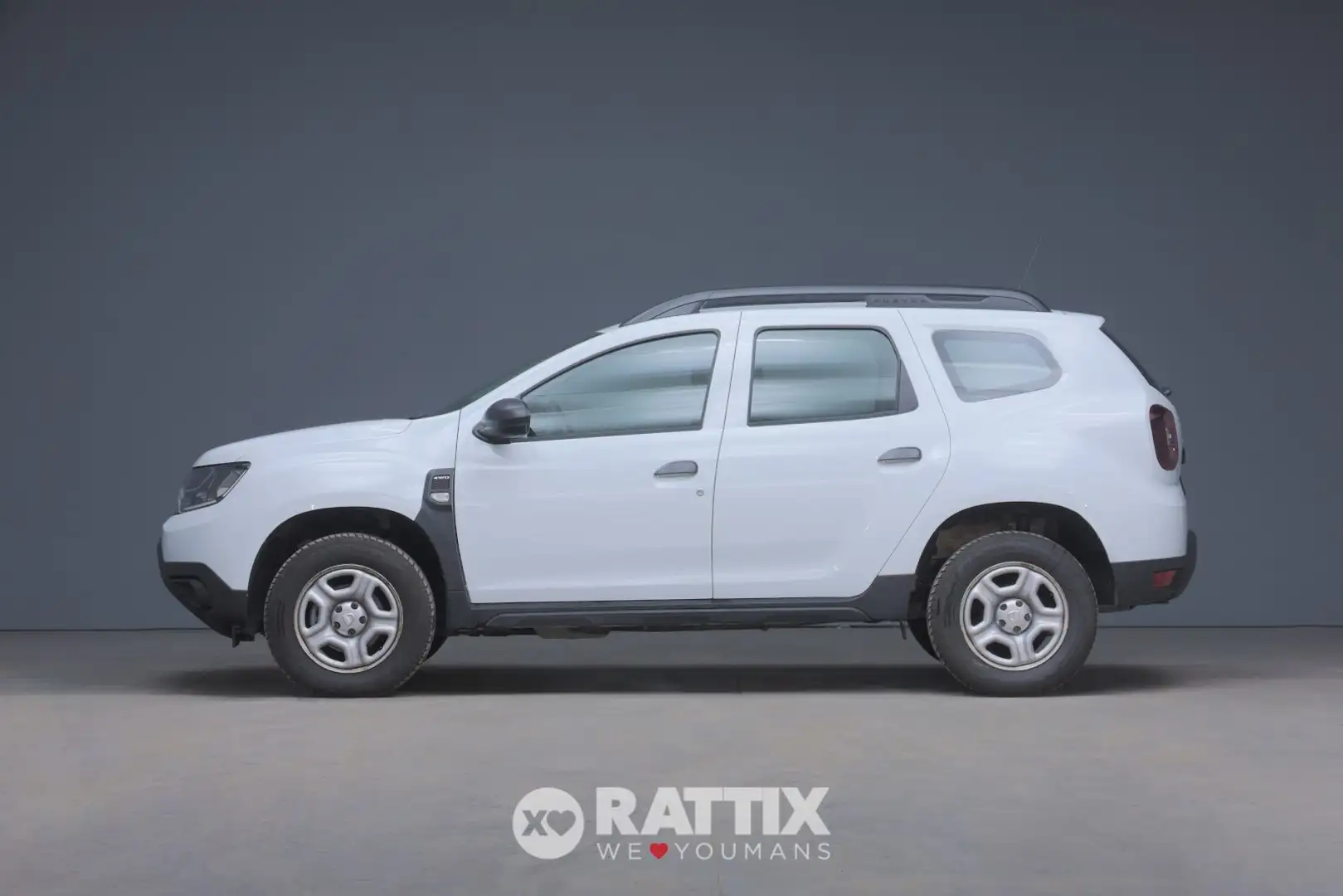 Dacia Duster 1.5 BlueDCI 115CV Essential 4x4 Bílá - 2