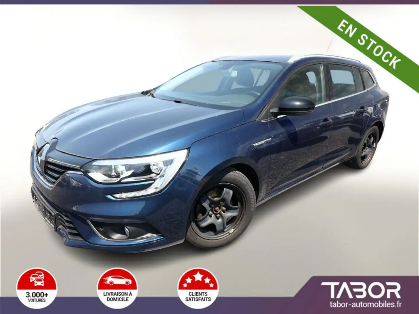 Renault Megane Estate TCe 140 EDC Limited Delux Bleu - 1