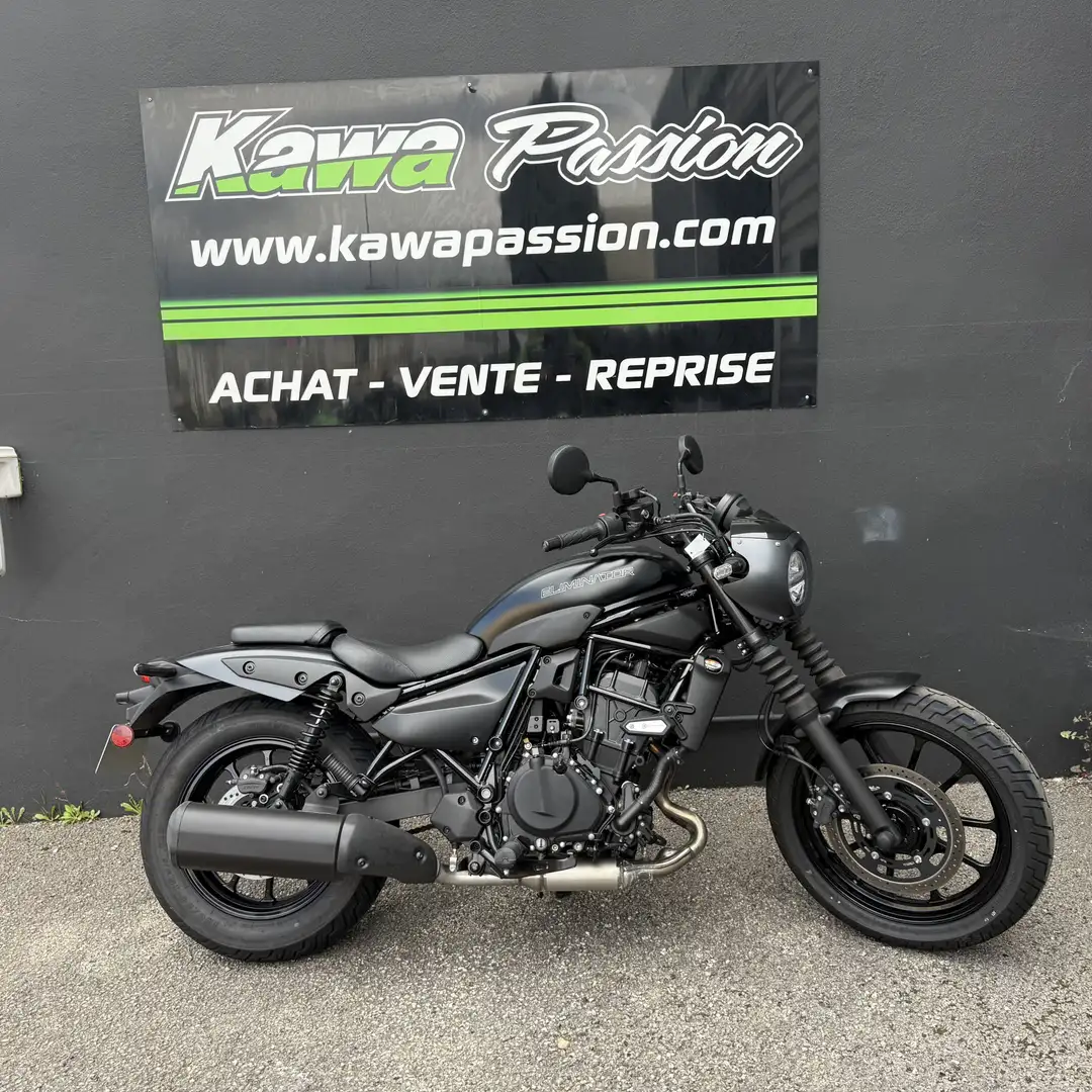 Kawasaki Eliminator 500 SE Negro - 2