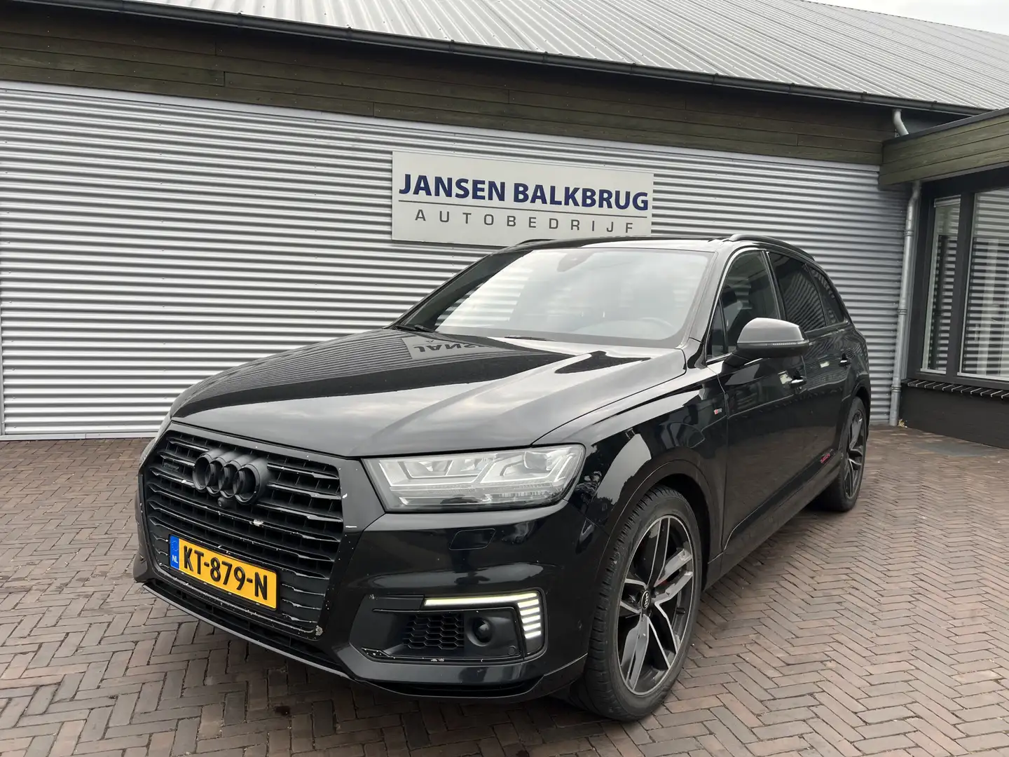 Audi Q7 3.0 TDI e-tron quattro Sport motor schade Noir - 1
