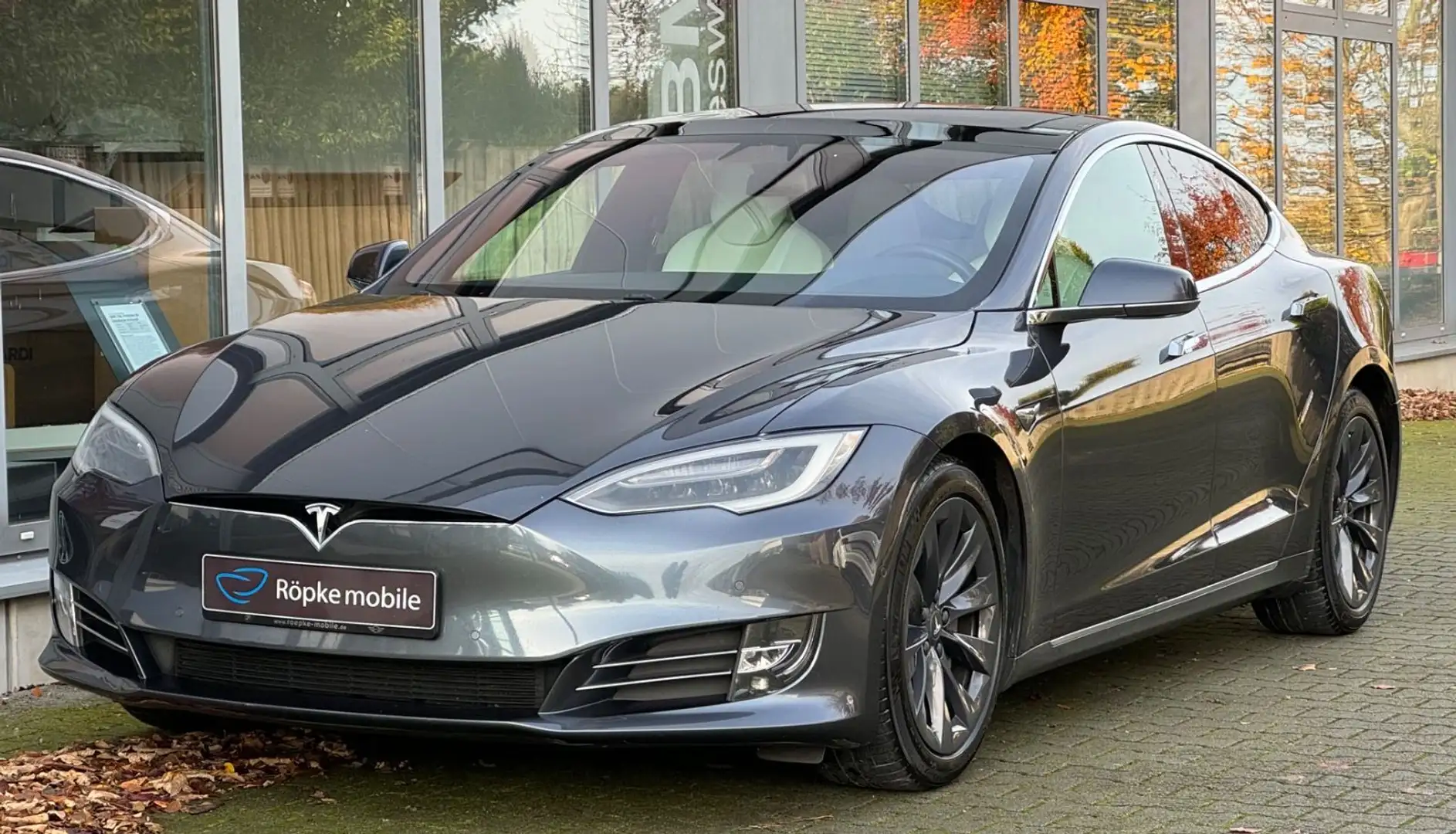 Tesla Model S 100D EAP Pano MCU 2 CCS Gris - 1