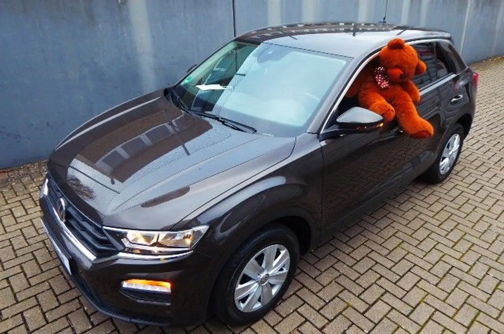 Volkswagen T-Roc 1.0 TSI 1.Hand Inspektion neu! Noir - 1