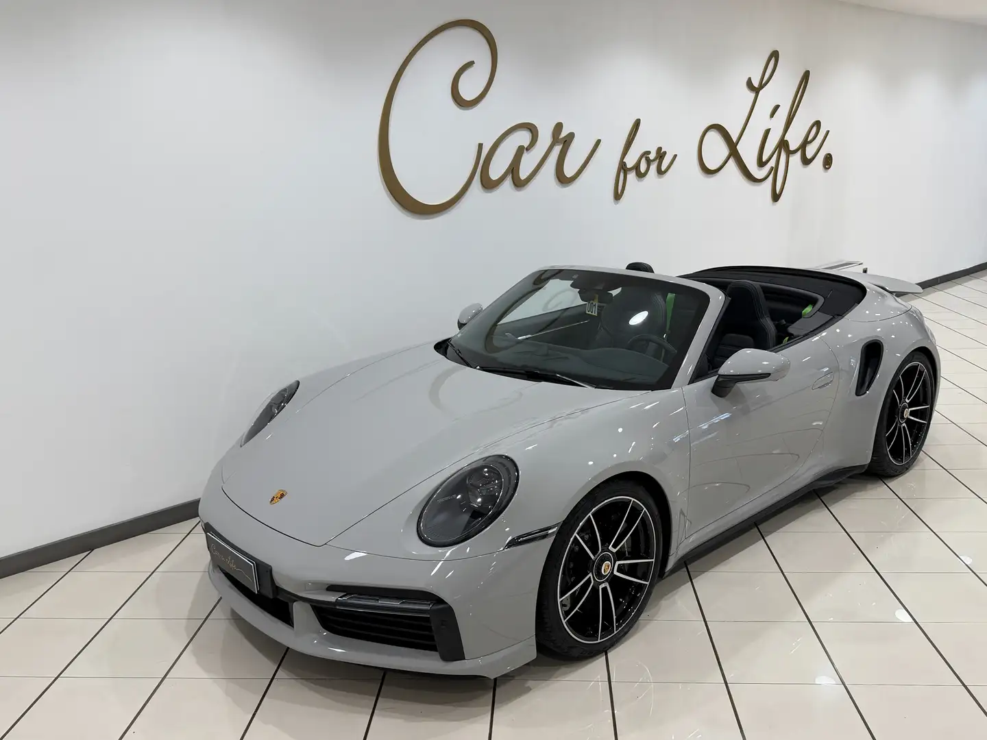 Porsche 911 Cabrio 992 3.7 Turbo S IVA ESPOSTA Gris - 2