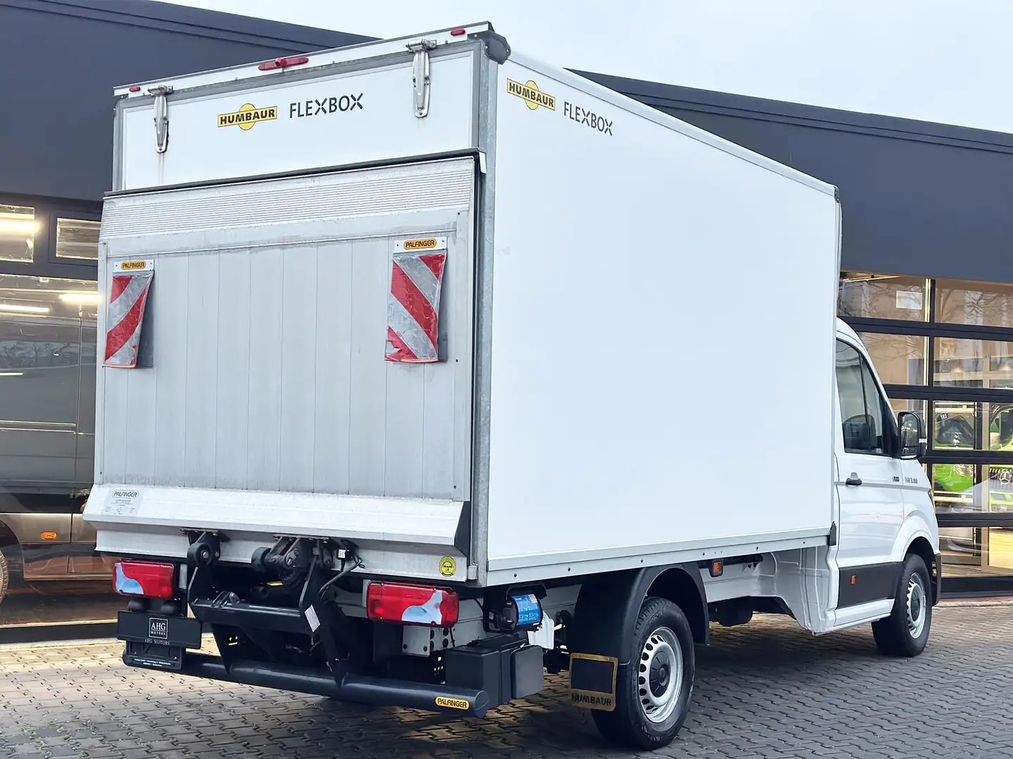 MAN TGE 4X4 3.180 AUT KOFFER+LADEBORDWAND STANDHZG PALFING Blanc - 1