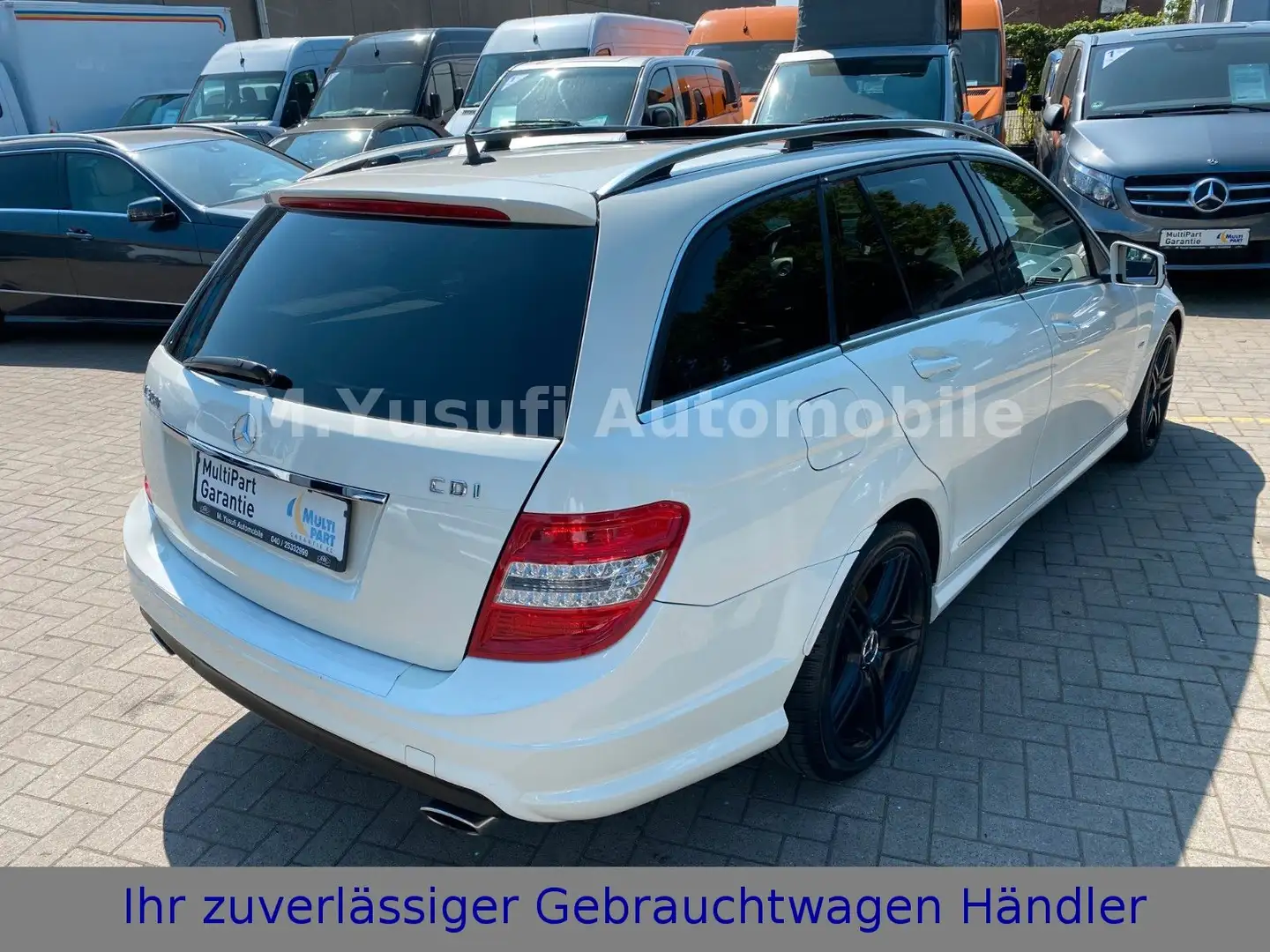 Mercedes-Benz C 350 T CDI AMG-LINE PANORAMA|XENON|LEDER|COMAND Weiß - 2