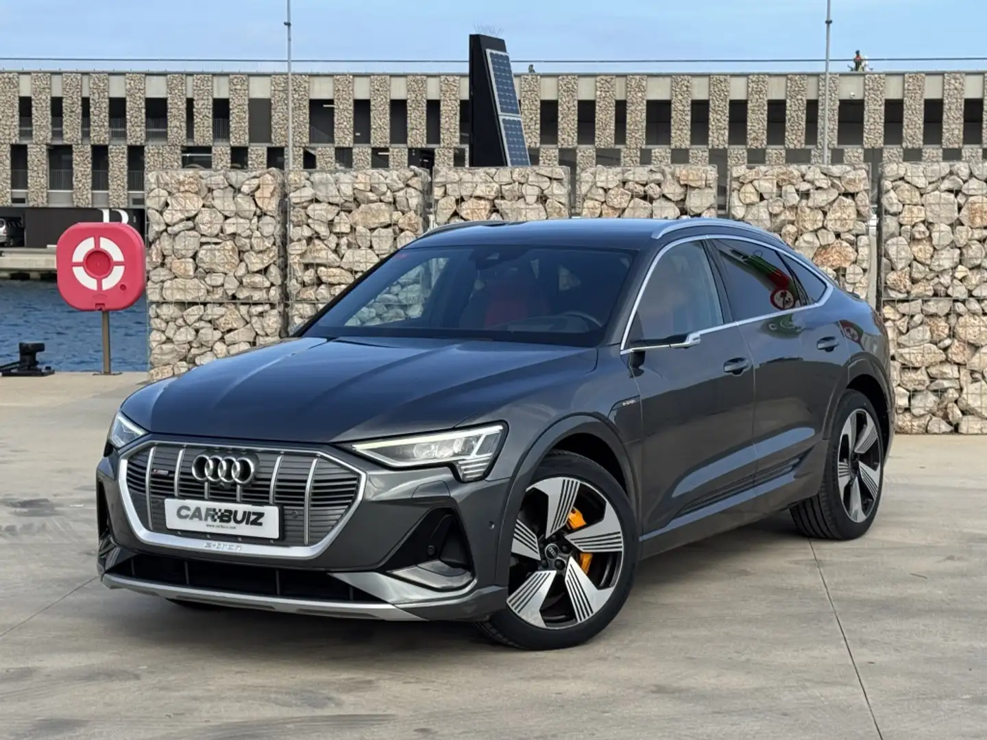 Audi e-tron Sportback 55 quattro S line Gris - 1