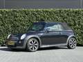 MINI Cooper S Cabrio 1.6 SIDEWALK, NAVI, CRUISE, LEDER, AIRCO, STOELVER Zwart - thumbnail 1