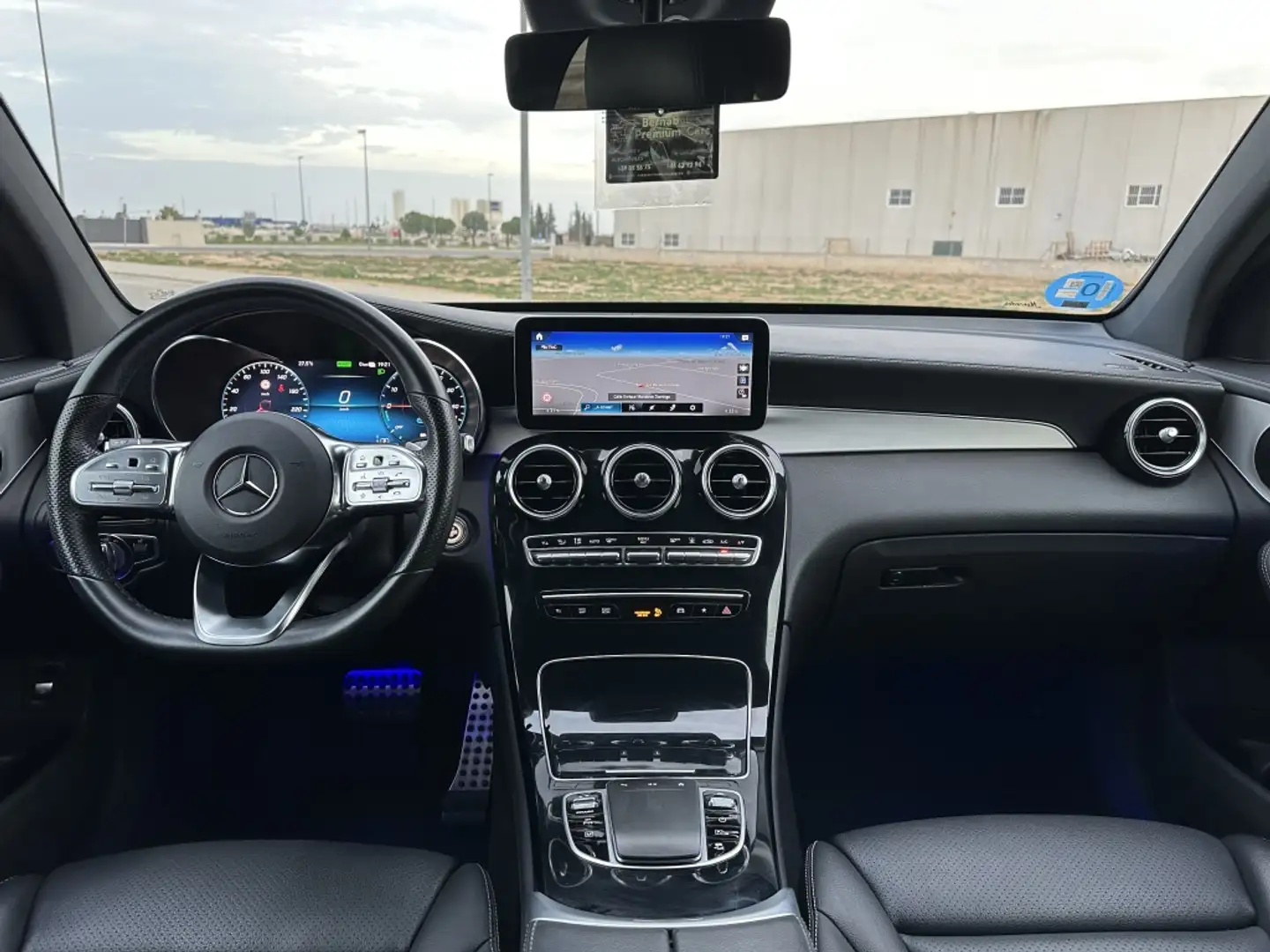 Mercedes-Benz GLC 300 Coupé 300de 4Matic Blanco - 2