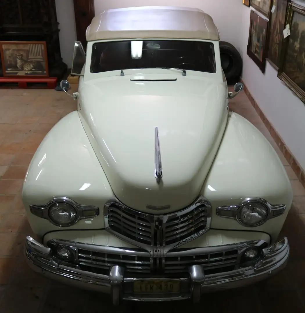 Lincoln Continental V12 convertible 1948 Weiß - 1
