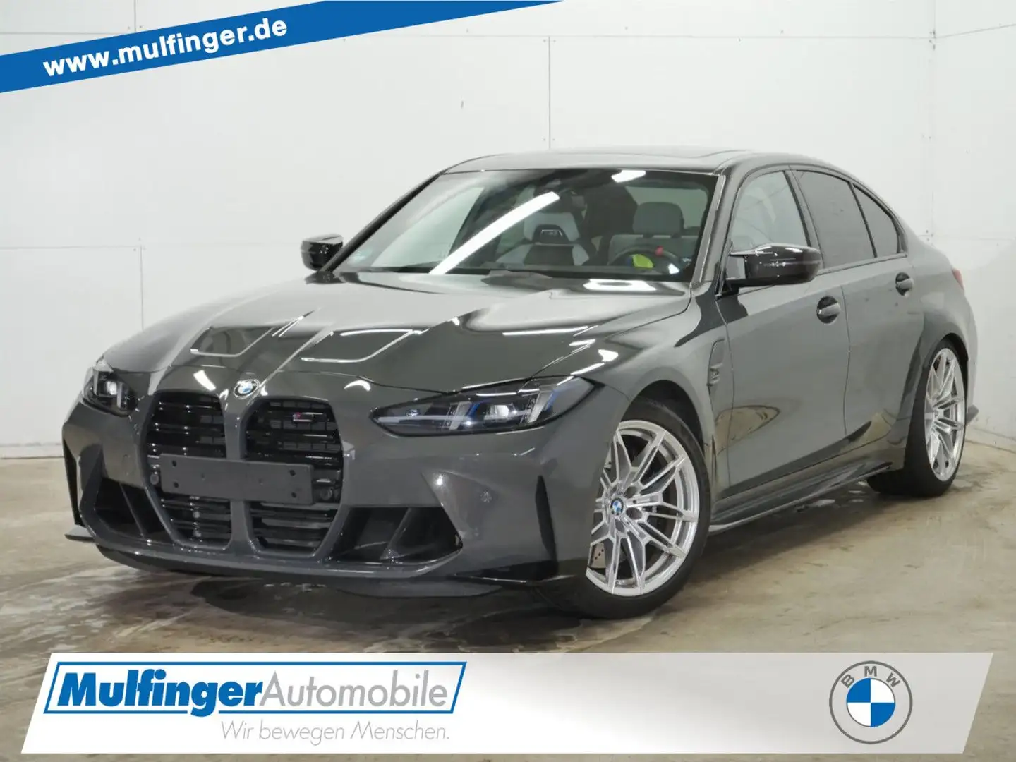 BMW M3 Comp.xDrive HUD CARBON Compound Glasd.Ha/Ka LED Grau - 1