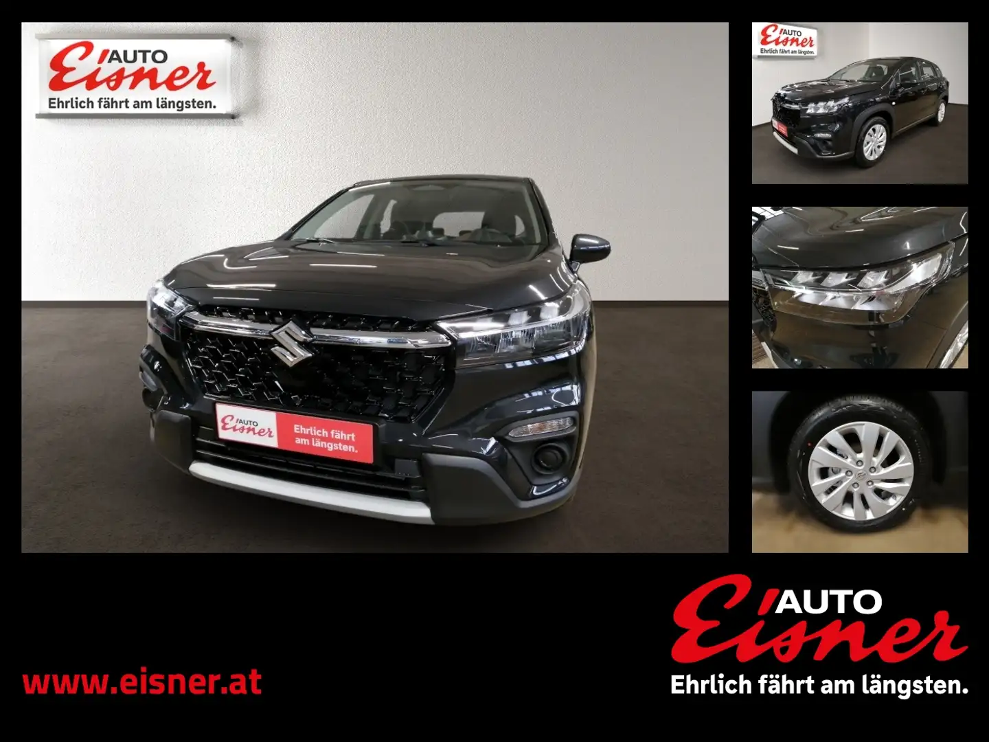 Suzuki S-Cross 1.4 GL HYBRID CLEAR Freizeit Auto Zwart - 1