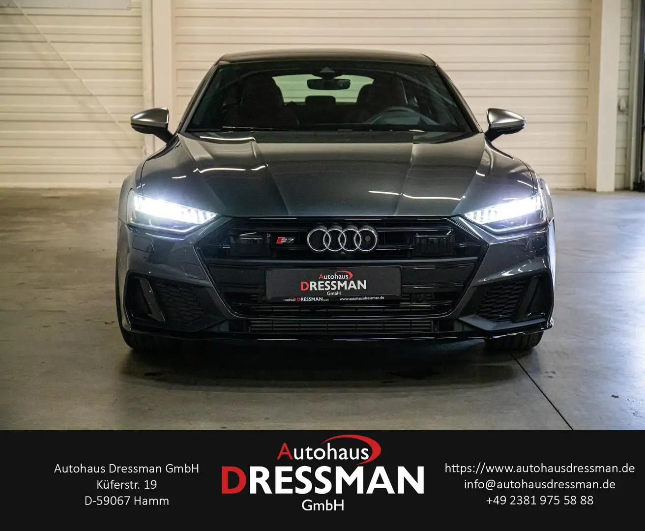 Audi S7 SPORTBACK PANO HuD LUFT B&O ADVANCE 360° ACC Gris - 2