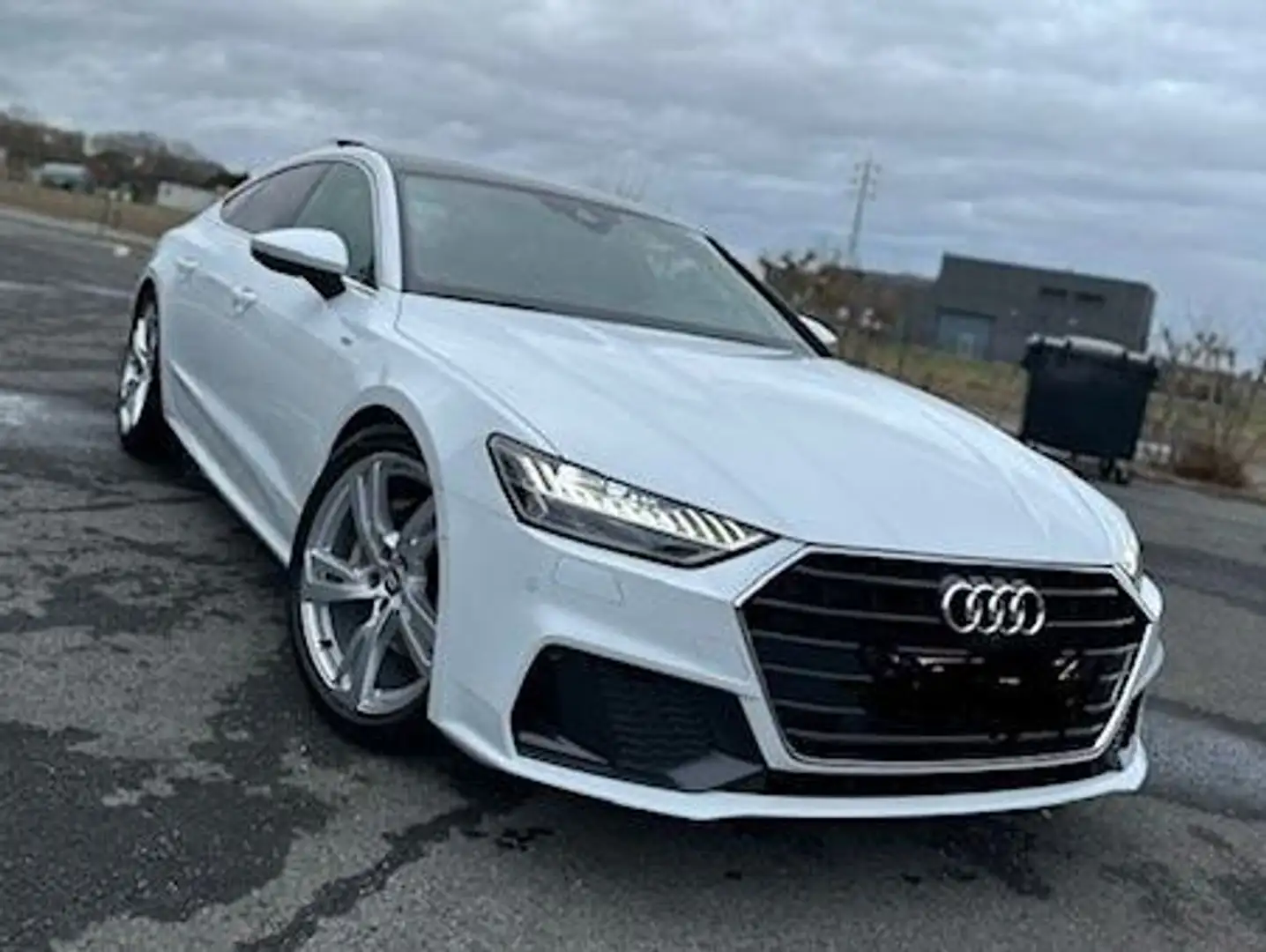 Audi A7 45 TFSI S tronic S-line pano virtual matrix hybrid Blanc - 1