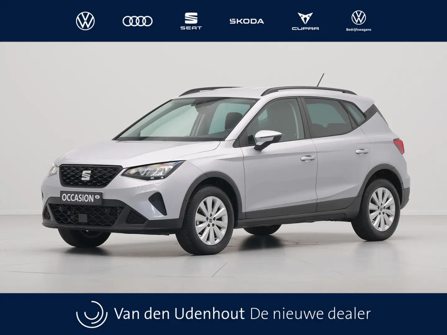 SEAT Arona 1.0 TSI 110pk Style Navigatie Camera Parkassist Ca Zilver - 1