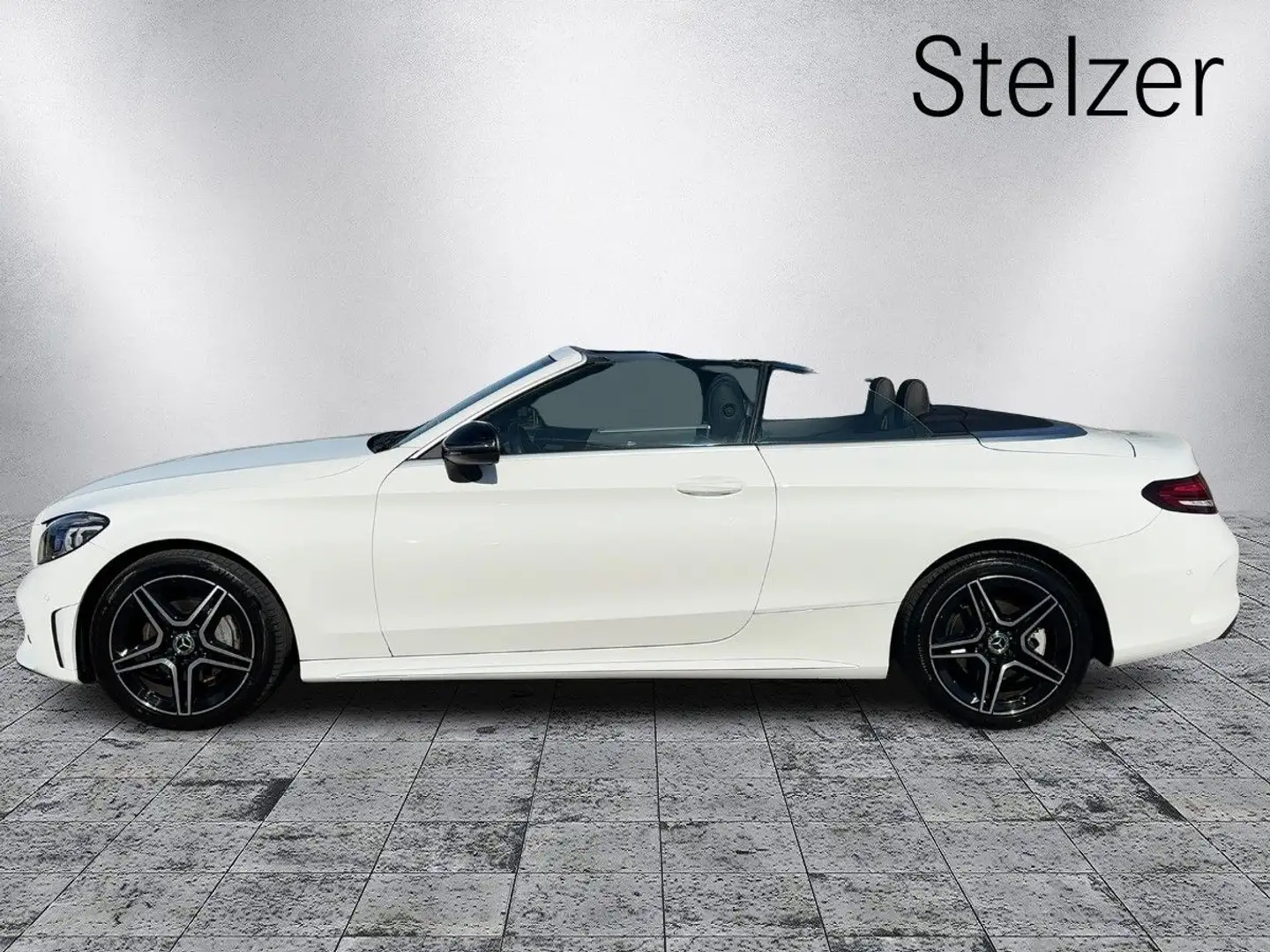 Mercedes-Benz C 180 Cabriolet AMG Line RKam NAV Shz LED Weiß - 2