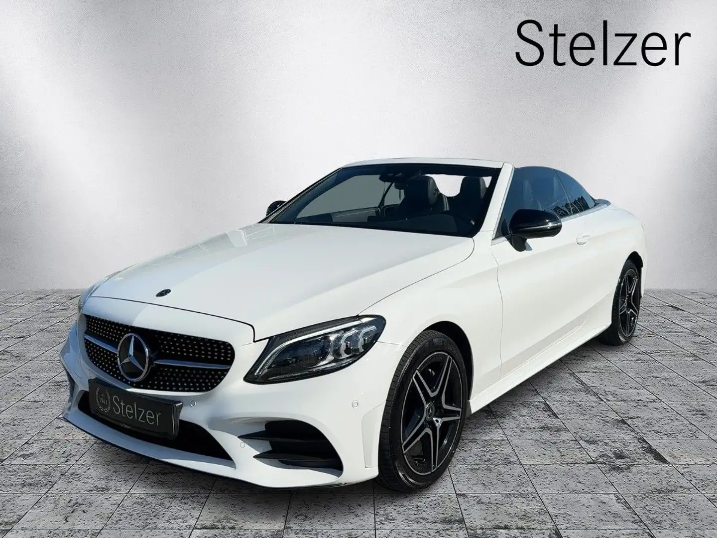Mercedes-Benz C 180 Cabriolet AMG Line RKam NAV Shz LED Weiß - 1