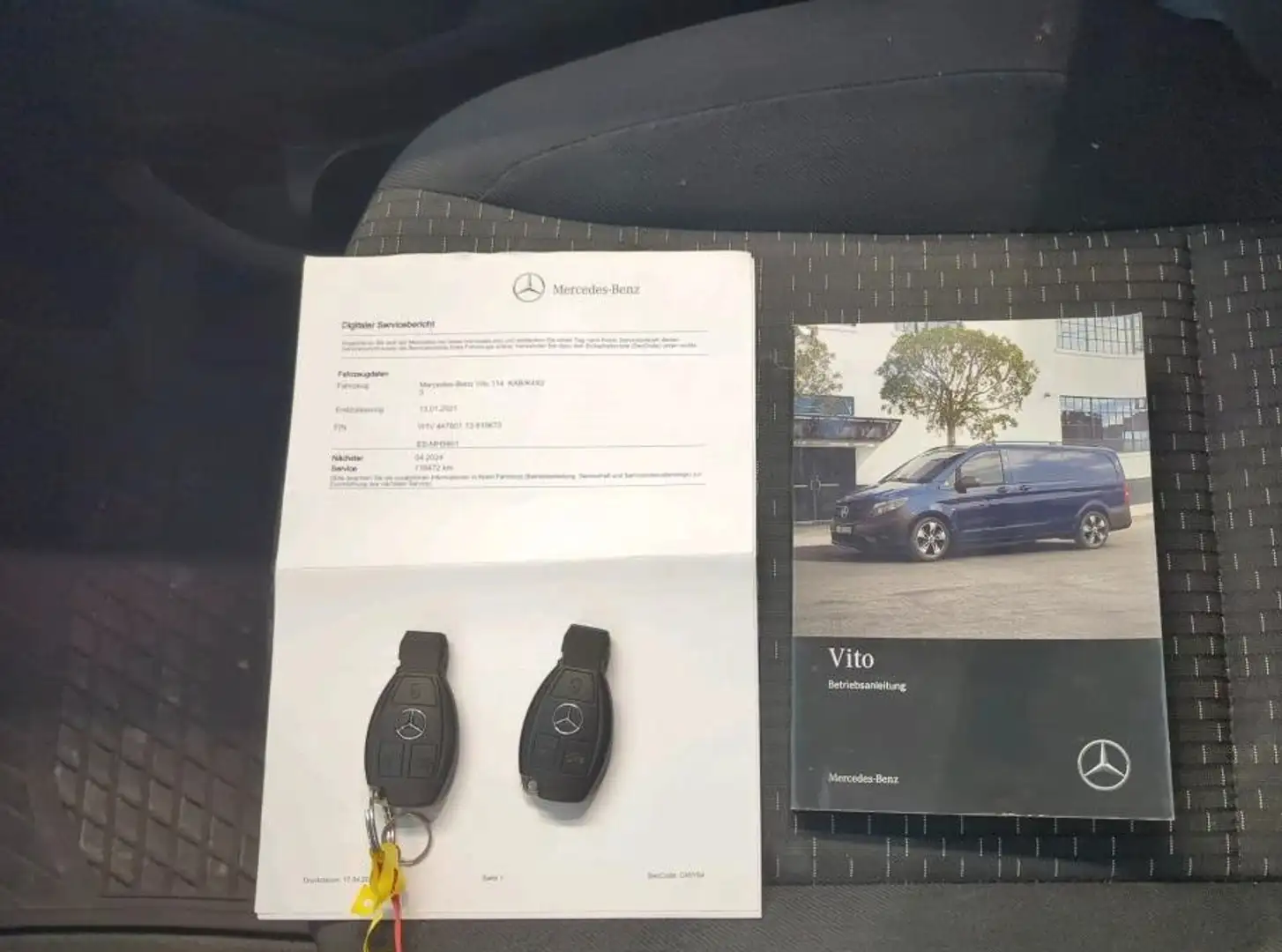 Mercedes-Benz Vito Kasten 114 CDI RWD*GARANTIE*NEUE TÜV*AHK* Blanc - 2