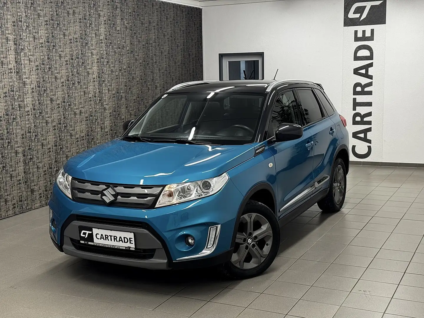 Suzuki Vitara 1.6 DDiS Allgrip Shine /LED/ XENON/ NAVI/ RÜCKF... Bleu - 2