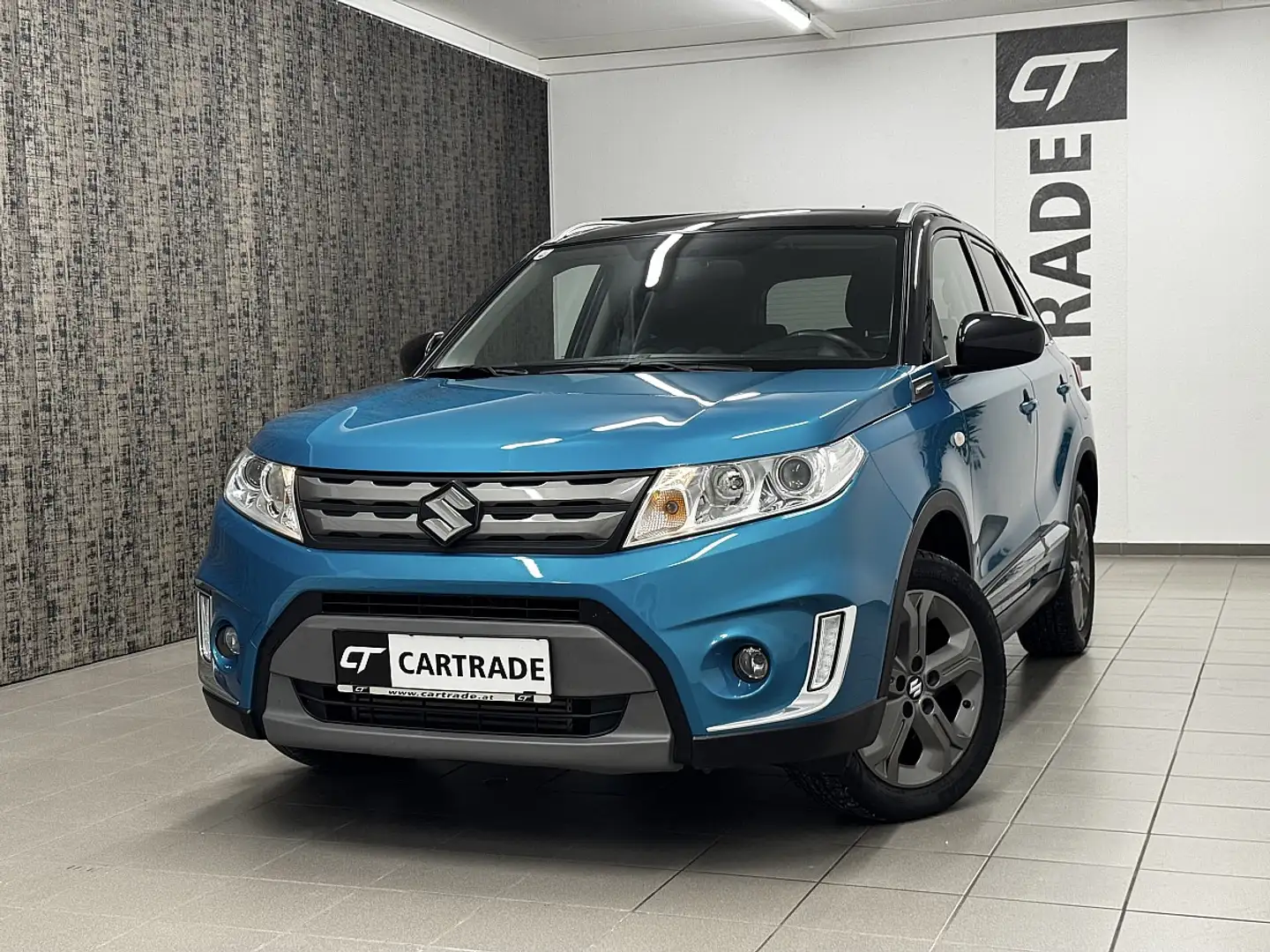 Suzuki Vitara 1.6 DDiS Allgrip Shine /LED/ XENON/ NAVI/ RÜCKF... Bleu - 1