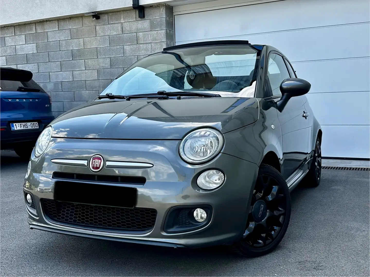 Fiat 500 1.2i Sport Gris - 1